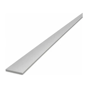 Barra plana de alumínio EN AW-6060 T64 – 25×2 mm, comprimento 2000 mm