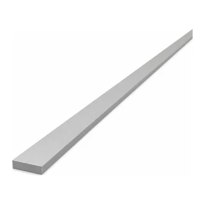 Barra plana de alumínio 20×5 mm EN AW-6060 – perfil plano L=2000 mm