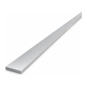 Barra plana de alumínio EN AW-6060 25×4 mm, comprimento 2000 mm
