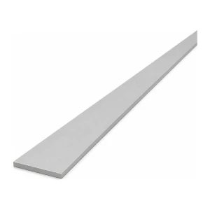 Barra plana de alumínio 30×3 mm EN AW-6060 T64, comprimento 2000 mm