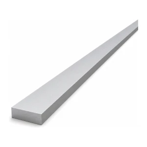 Barra plana de alumínio 30×10 mm EN AW-6060 T64, comprimento 2000 mm