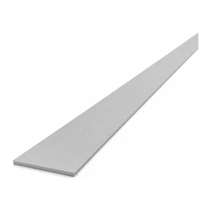 Barra plana de alumínio EN AW-6060 T64 – 40×2 mm, comprimento 2000 mm