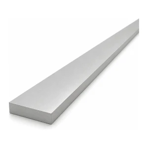 Barra plana de alumínio EN AW-6060 T64 – 40×10 mm, comprimento 2000 mm