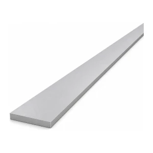 Barra plana de alumínio EN AW-6060 40×6 mm – perfil plano L=2000 mm