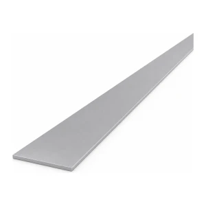 Barra plana de alumínio 45×2 mm EN AW-6060 T64 – comprimento 2000 mm