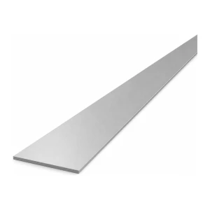Barra plana de alumínio EN AW-6060 T64 50×2 mm, comprimento 2000 mm