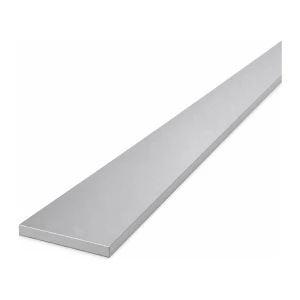 Barra plana de alumínio EN AW-6060 T64 – 50×5 mm, comprimento 2000 mm