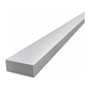 Barra plana de alumínio EN AW-6060 T64 – 50×20 mm, comprimento 2000 mm
