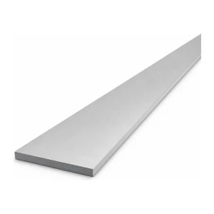 Barra plana de alumínio 60×5 mm EN AW-6060 T64 – comprimento 2000 mm