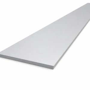 Barra plana de alumínio EN AW-6060 T64 100×5 mm – comprimento 2000 mm