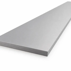Barra plana de alumínio EN AW-6060 120×10 mm – perfil plano L=2000 mm