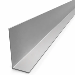 Cantoneira de alumínio de abas desiguais 80×40×2 mm – perfil L, comprimento 2000 mm