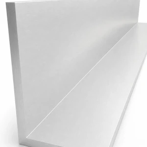 Cantoneira de alumínio de abas desiguais 150×100×10 mm – perfil L, comprimento 2000 mm