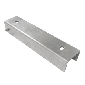 Conector em U suporte para murete 250x55 galvanizado