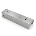 Perfil em U ligador suporte para mureta 200x50 galvanizado GPV-700-34 (1)