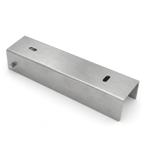 Perfil em U ligador suporte para mureta 200x50 galvanizado GPV-700-34 (1)