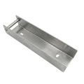 Perfil em U ligador suporte para mureta 200x50 galvanizado GPV-700-34 (2)