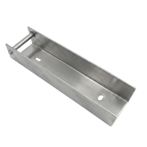 Perfil em U ligador suporte para mureta 200x50 galvanizado GPV-700-34 (2)