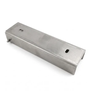 Perfil em C conector suporte para murete 200x55 galvanizado
