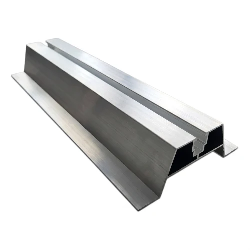 Ponte trapezoidal de alumínio H100 L330 com vedante EPDM 2 mm para montagem PV 001-779 (1)