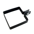 Abraçadeira terminal para painéis de vedação 100x100 mm preto 000-782 (1)
