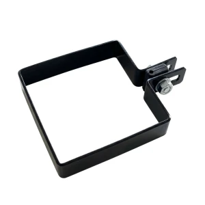 Abraçadeira terminal para painéis de vedação 100x100 mm preto