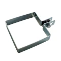 Abraçadeira final para painéis de vedação 100x100 mm galvanizada 000-781 (1)