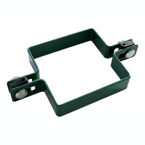 Abraçadeira intermédia para painéis de vedação 100x100 mm verde 000-779 (1)