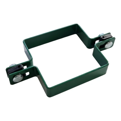 Abraçadeira intermédia para painéis de vedação 100x100 mm verde 000-779 (1)