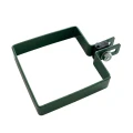 Abraçadeira terminal para painéis de vedação 100x100 mm verde 000-783 (1)