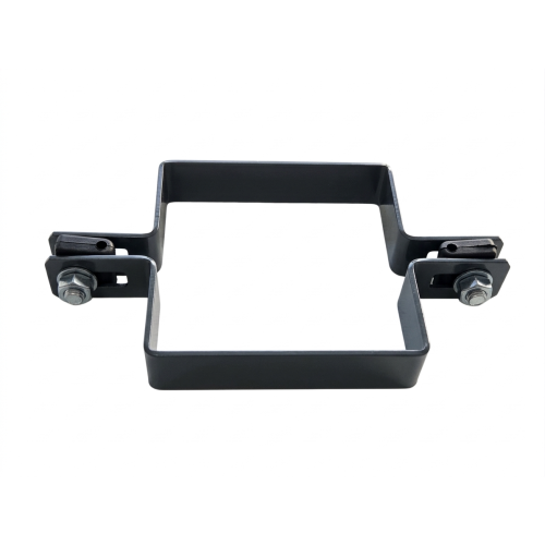Abraçadeira intermédia para painéis de vedação 100x100 mm grafite 000-780 (2)