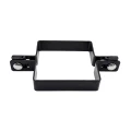 Abraçadeira intermédia para painéis de vedação 100x100 mm grafite 000-780 (3)