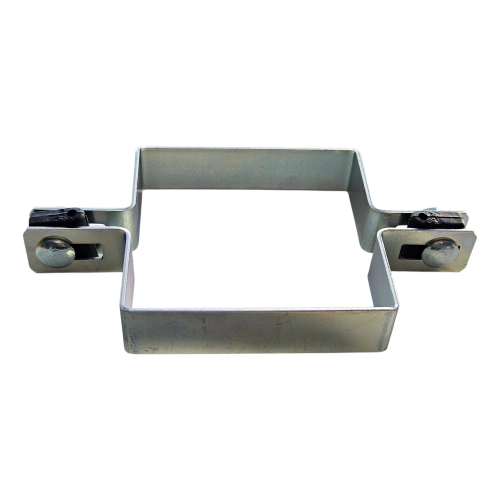 Abraçadeira intermédia para painéis de vedação 100x100 mm galvanizada 000-777 (2)