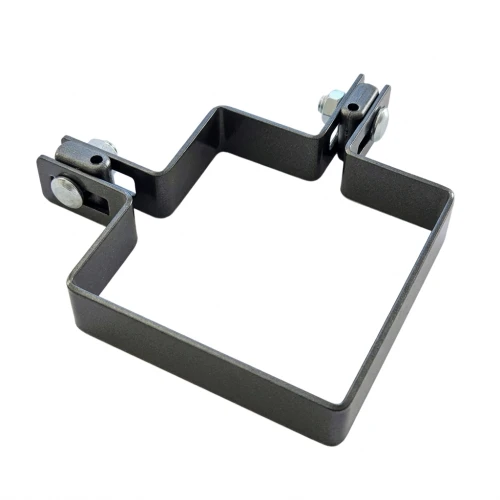 Abraçadeira angular para painéis de vedação 100x100 mm grafite 000-776 (1)