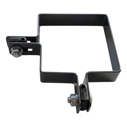Abraçadeira angular para painéis de vedação 100x100 mm grafite 000-776 (2)