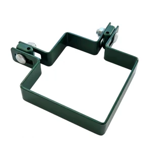 Braçadeira de canto para painéis de vedação 100x100 mm verde