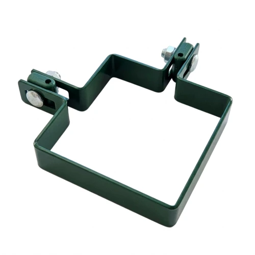 Braçadeira de canto para painéis de vedação 100x100 mm verde 000-775 (1)
