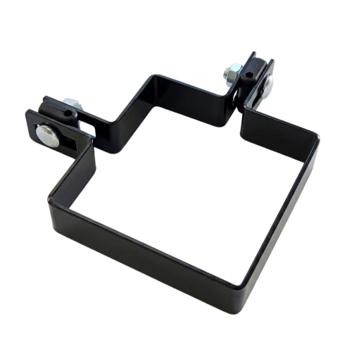 Abraçadeira de canto para painéis de vedação 100x100 mm preta 000-774 (1)