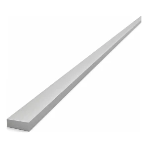 Barra plana de alumínio 15×5 mm – perfil plano EN AW-6060 L=2000 mm