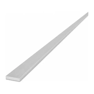Barra plana de alumínio 15×3 mm EN AW-6060 T64, comprimento 2000 mm