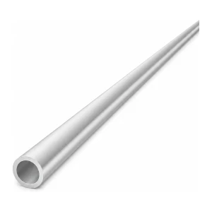 Tubo de alumínio redondo Ø15×2 mm – perfil fechado EN AW-6063, L=2000 mm
