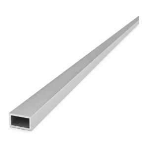 Tubo de alumínio retangular 10×15×1,5 mm EN AW-6060 – comprimento 2000 mm