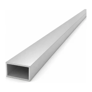 Tubo de alumínio retangular 18×30×1,5 mm – perfil fechado EN AW-6060 L=2000 mm