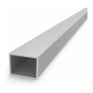 Tubo de alumínio retangular 30×40×2 mm – perfil fechado EN AW-6060, L=2000 mm