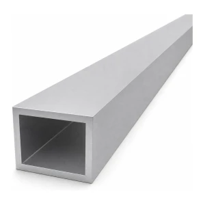 Tubo de alumínio retangular 40×50×4 mm EN AW-6060 – comprimento 2000 mm
