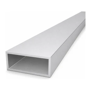 Tubo de alumínio retangular 30×70×3 mm – perfil fechado L=2000 mm