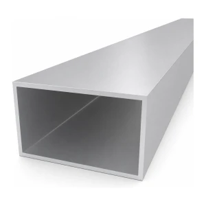 Tubo de alumínio retangular 60×100×3 mm – perfil fechado EN AW-6060 L=2000 mm