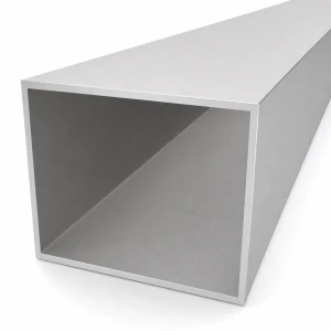 Tubo de alumínio retangular 80×100×3 mm – perfil fechado L=2000 mm
