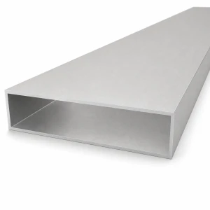 Tubo de alumínio retangular 30×120×2 mm – perfil fechado L=2000 mm