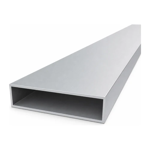 Tubo de alumínio retangular 25×100×2 mm – perfil fechado EN AW-6060, L=2000 mm 001-855 (1)